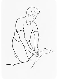 Quel massage thérapeutique pour le massage arrière des jambes – pétrissage.